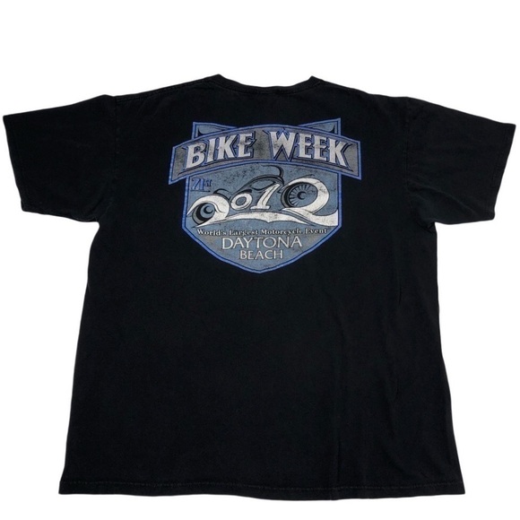 HARLEY DAVIDSON DAYTONA BEACH 2012 BIKE WEEK GRAPHIC T-SHIRT XL - Picture 1 of 10